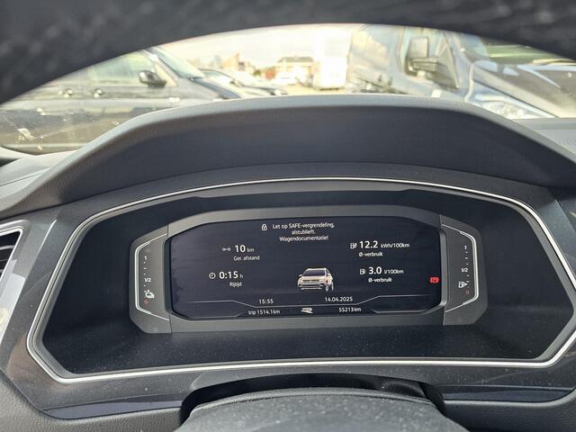 Volkswagen TIGUAN 1.4 TSI eHybrid R-Line Business+ 245pk PHEV | Trekhaak | Panorama dak | Adaptieve Cruise | Achteruitrijcamera | Stoelverwarming | Virtuele cockpit | 1.800kg Trekgewicht !