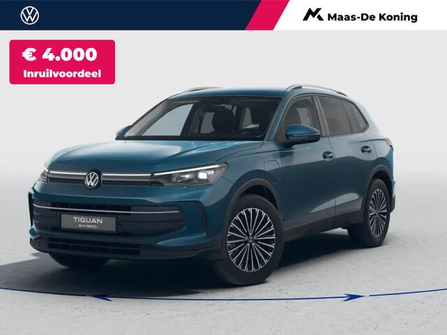 Volkswagen TIGUAN Life Edition 1.5 eHybrid 204 pk 6 versn. DSG · Comfort Pakket · Trekhaak inklapbaar, met elektrische ontgrendeling, incl. aanhangermanoeuvreerhulp Trailer Assist ·