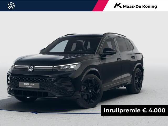 Volkswagen TIGUAN R-Line Edition 1.5 eHybrid 204 PK 6 versn. DSG · Black Style Pakket · Comfort Pakket · Trekhaak inklapbaar, met elektrische ontgrendeling, incl. aanhangermanoeuvreerhulp Trailer Assist ·