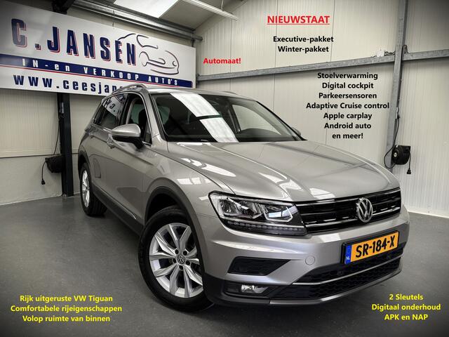 Volkswagen TIGUAN 1.4 TSI 4Motion Highline NIEUWSTAAT !! | 18" Lichtmetalen velgen 'Kingston' | Achteropkomend verkeer waarschuwing | Airco (automatisch)