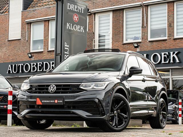 Volkswagen TIGUAN 1.4 TSI eHybrid R-Line Business+ PANO BLACK OPTIC LEDER MEMORY STOEL 360 CAMERA BOMVOL!!!