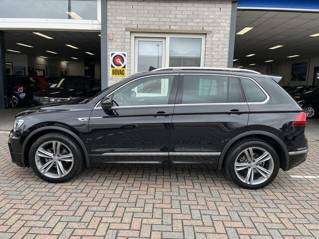 Volkswagen TIGUAN 1.5 TSI ACT R-Line / AUTOMAAT/ PANO/ CAMERA/ PARK. SENSOREN/ LED/ DODE HOEK/ DAB/ MASSAGE FUNCTIE/ CLIMA/ ELEK. ACHTERKLEP/ APP-CONNECT/ STOEL VERWARM/ ACC/ NAVI/ KEYLESS/ ISOFIX/ 19" LMV