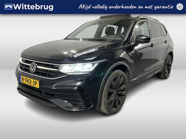 Volkswagen TIGUAN 2.0 TSI 4Motion R-Line / AUTOMAAT/ PANO/ 7-PERSOONS/ 2X R-LINE/ FULL-LED/ HEAD-UP/ APP-CONNECT/ TREKHAAK/ NAVI/ 20'' LMV/ 190 PK/ STOEL-STUURVERWARM.