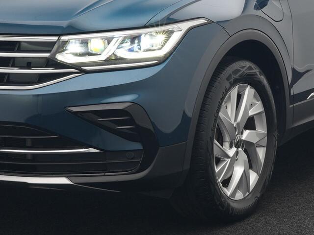 Volkswagen TIGUAN 1.4 TSI eHybrid Elegance Plug In Hybrid 245pk PHEV | Panodak | IQ Light | Adaptive Cruise | Alcantara Sportstoelen Verwarmd | Apple Carplay | Sfeerverlichting | Stuur Verwarmd | Navigatie | Virtual | DAB |