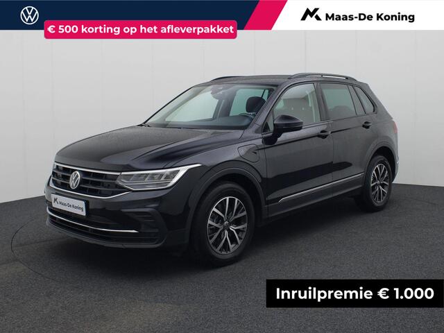 Volkswagen TIGUAN 1.4 TSI eHybrid 245pk DSG Life · Camera · Stoel -& Stuurverwarming · Navigatie · Draadloze Telefoonoplader · 17"Velgen · Spraakbediening · DAB · ACC ·