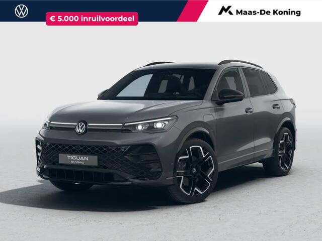 Volkswagen TIGUAN R-Line Edition 1.5 eHybrid 204 PK 6 versn. DSG · Black Style Pakket · Trekhaak inklapbaar, met elektrische ontgrendeling, incl. aanhangermanoeuvreerhulp Trailer Assist · Prijs is inclusief inruilpremie ·
