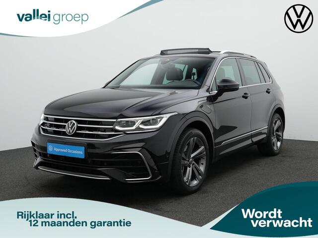 Volkswagen TIGUAN 1.4 TSI 245 pk DSG eHybrid R-Line Business+ | Panoramadak | Leder | Geheugenstoelen | Rondomzicht camera | IQ Light |