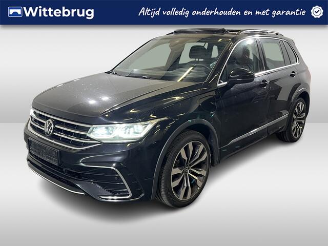 Volkswagen TIGUAN 1.4 TSI eHybrid R-Line / AUTOMAAT/ 2X R-LINE/ PANO/ CAMERA/ PARK. SENSOREN/ IQ. LIGHT/ STOEL-STUURVERWARM./ ELEK. ACHTERKLEP/ TRAVELASSIST/ KEYLESS/ ADAPT. CRUISE/ APP CONNECT/ NAVI/ CLIMA/ DAB/ 20" LMV