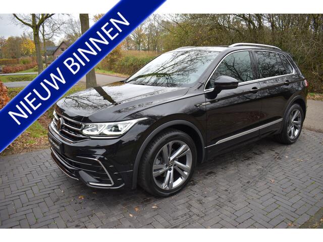 Volkswagen TIGUAN 1.5 TSI R-Line '21 LEER, PANO, TREKH, ACC, NIEUWSTAAT!