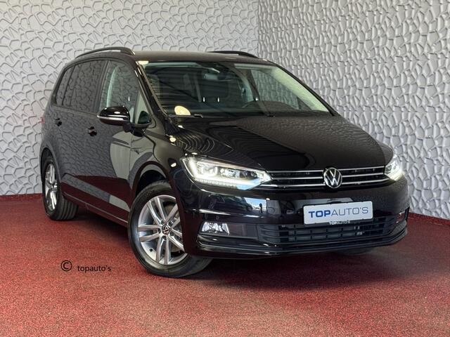 Volkswagen TOURAN 1.5 TSI 150PK 7P CARPLAY NAVI CAMERA LED ELEK.KLEP VIR.COCKPIT DODE.HOEK DET. STOELVERW KEYLESS 7P 7PERS 10/2024 "Volkswagen rijden begint bij Topautos.nl - 75 topmodellen direct op voorraad!"
