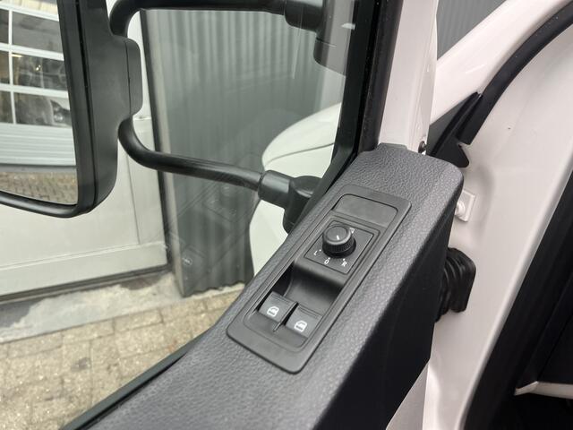 Volkswagen TRANSPORTER 2.0 TDI L2H1 DC Kipper open laadbak Airco Bluetooth trekhaak 2200 kg 1e eigenaar Dealer onderhouden Kieper P-up Doka Pritsche Ahk 2200kg Pick-up bakwagen