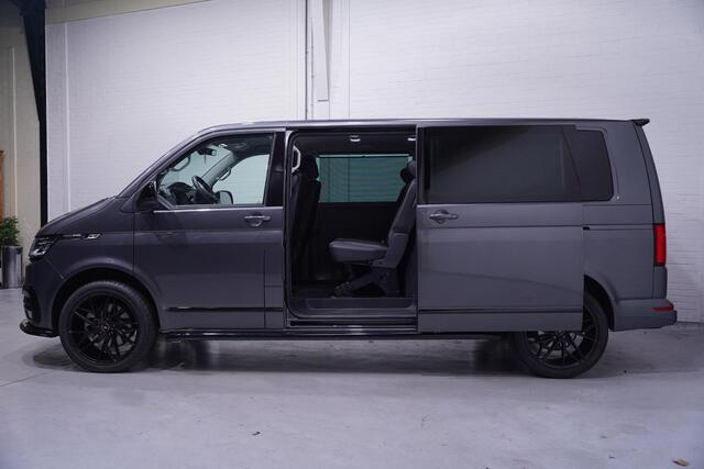 Volkswagen TRANSPORTER 2.0 TDI 204 pk DSG Aut. Highline Edition Dubbel Cabine 2x Elek. Schuifdeur, 20" LMV, Zwarte Grille, Lederen Interieur, Camera, Vol, vol, 5-Zits
