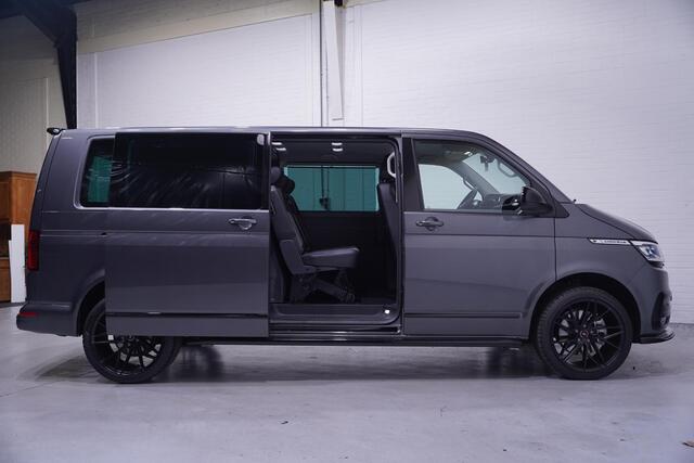 Volkswagen TRANSPORTER 2.0 TDI 204 pk DSG Aut. Highline Edition Dubbel Cabine 2x Elek. Schuifdeur, 20" LMV, Zwarte Grille, Lederen Interieur, Camera, Vol, vol, 5-Zits