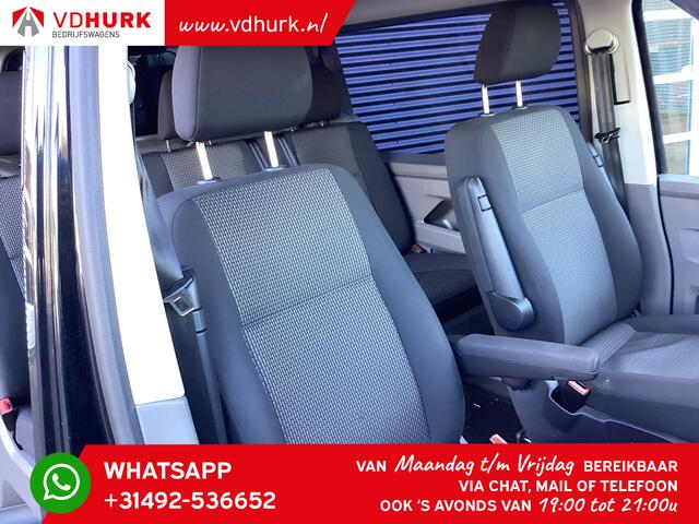 Volkswagen TRANSPORTER T6 2.0 TDI 150 pk DSG Aut. L2 DC Dubbel Cabine Adapt. Cruise/ 2.5t Trekhaak/ Carplay/ PDC
