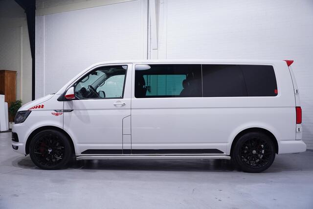 Volkswagen TRANSPORTER 2.0 TDI DSG Aut. Dubbel Cabine LED, Schuifdak Adapt. Cruise, 20" LMV, Trekhaak, D-Riem v.v., NAP, 5-Zits
