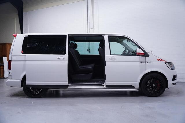 Volkswagen TRANSPORTER 2.0 TDI DSG Aut. Dubbel Cabine LED, Schuifdak Adapt. Cruise, 20" LMV, Trekhaak, D-Riem v.v., NAP, 5-Zits
