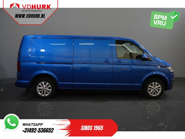 Volkswagen TRANSPORTER T6.1 2.0 TDI 150 pk L2 DSG Aut. Highline/ 2.5t Trekhaak/ Standkachel/ Stoelverw./ Adapt.Cruise/ LED/ Carplay/ Navi/ Camera/ PDC/ Airco