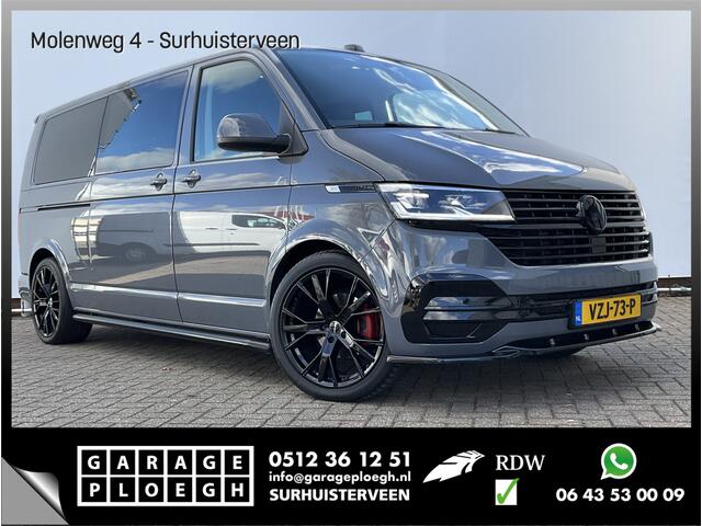 Volkswagen TRANSPORTER 6-Pers 2.0 TDI L2H1 DC 28 Highline Leer Cam Trekhaak Lang Multivan Caravelle Bulli 6 Persoons