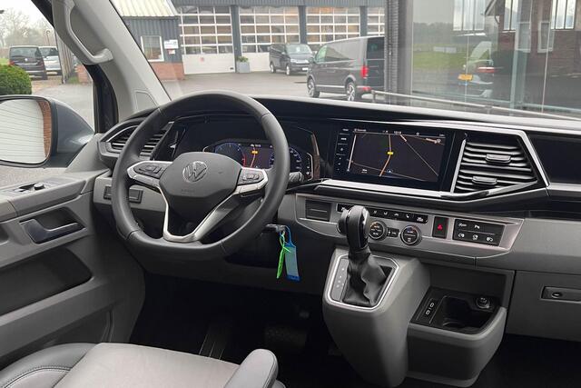 Volkswagen TRANSPORTER T6.1 2.0 TDI 204 PK DSG CARAVELLE L2H1 A-Deuren DUB/CAB ACC | LED | Leder | Apple Carplay/ Android Auto | Privacy glass |