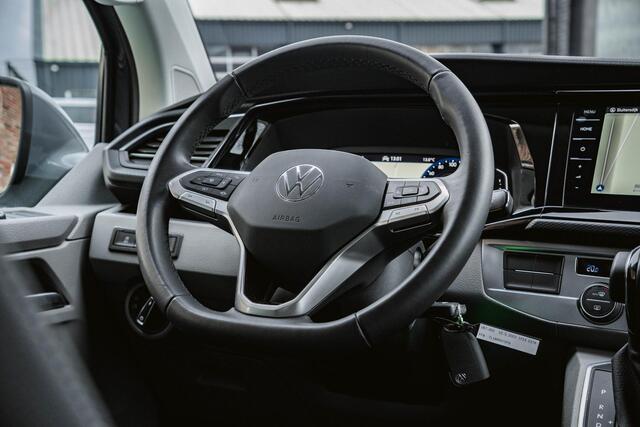 Volkswagen TRANSPORTER T6.1 2.0 TDI 204 PK DSG CARAVELLE L2H1 A-KLEP DUB/DUB ACC | LED | Leder | Privacy glass | 2x schuifdeuren