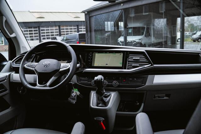 Volkswagen TRANSPORTER T6.1 2.0 TDI 204PK DSG L2H1 HIGHLINE DUB/CAB Standkachel | Leder | LED | Trekhaak | Full Option |