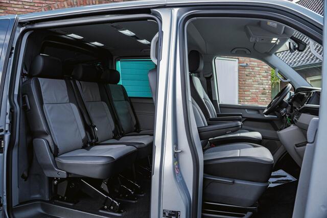 Volkswagen TRANSPORTER T6.1 Caravelle 2.0 TDI 204 PK DSG L2H1 DUB/CAB A-Deuren ACC | LED | Leder | Apple Carplay/ Android Auto | Privacy glass |