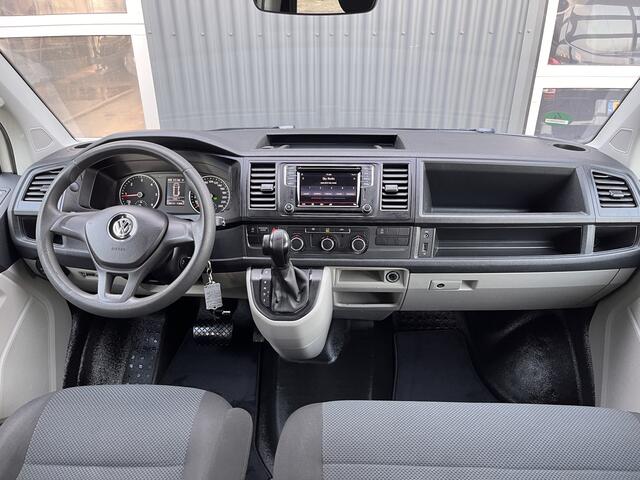 Volkswagen TRANSPORTER 2.0 TDI L1H1 DC 4Motion 150pk Airco DSG 4x4 Airco Cruise controle Telefoonverbinding Navigatie Apple carplay Trekhaak 2500kg Euro 6 Bpm vrij voor particulier gebruik!!