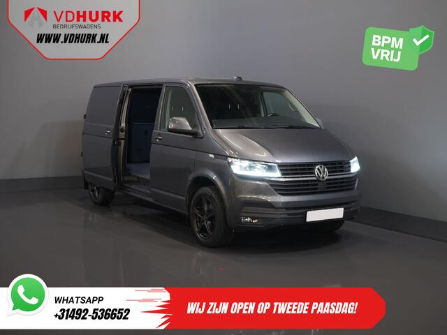 Volkswagen TRANSPORTER T6.1 2.0 TDI 150 pk DSG Aut. L2 BPM VRIJ! LED/ Adapt.Cruise/ Standkachel/ Stoelverw./ Carplay/ Camera/ PDC/ LMV/ Trekhaak/ Airco