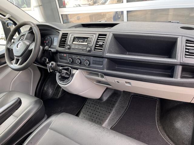 Volkswagen TRANSPORTER 2.0 TDI Euro 6 Pick up open laadbak Pick-up Airco Telefoonverbinding 3-Persoons 1e eigenaar Dealer onderhouden P-up Bakwagen Doka Pritsche