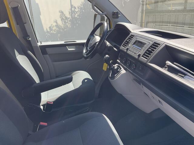 Volkswagen TRANSPORTER 2.0 TDI HIAB kraan Kastinrichting Trekhaak Laadkraan Airco Cruise Comfortline DC L2H1 Lang