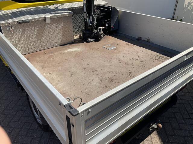 Volkswagen TRANSPORTER 2.0 TDI HIAB kraan Kastinrichting Trekhaak Laadkraan Airco Cruise Comfortline DC L2H1 Lang