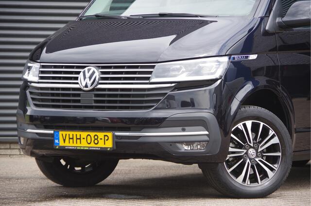 Volkswagen TRANSPORTER 2.0 TDI L2 BULLI, 3-ZITS, 150PK AUT. LED, ADAPT. CRUISE, TREKHAAK, APPLE CARPLAY, NAVI, AIRCO, PARKEERSENSOREN, NL AUTO, NAP