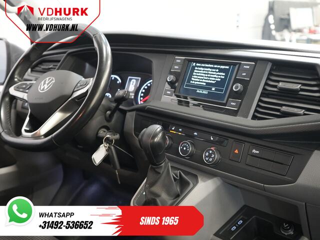 Volkswagen TRANSPORTER 2.0 TDI 150 pk DSG Aut. L2 DC Dubbel Cabine MIXTO/ LED/ Adapt.Cruise/ Standkachel/ Stoelverw./ Carplay/ Camera/ PDC/ LMV/ Trekhaak/ Airco