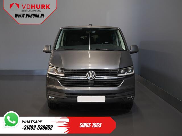 Volkswagen TRANSPORTER 2.0 TDI 150 pk DSG Aut. L2 DC Dubbel Cabine MIXTO/ LED/ Adapt.Cruise/ Standkachel/ Stoelverw./ Carplay/ Camera/ PDC/ LMV/ Trekhaak/ Airco