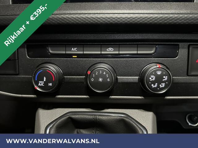 Volkswagen TRANSPORTER 2.0 TDI L2H1 Dubbele Cabine Euro6 *Rijklaar Direct Rijden* Airco | 5-Zits | Navigatie | Trekhaak | Apple Carplay Android Auto, Cruisecontrol, Parkeersensoren