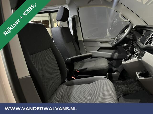 Volkswagen TRANSPORTER 2.0 TDI L2H1 Dubbele Cabine Euro6 *Rijklaar Direct Rijden* Airco | 5-Zits | Navigatie | Trekhaak | Apple Carplay Android Auto, Cruisecontrol, Parkeersensoren