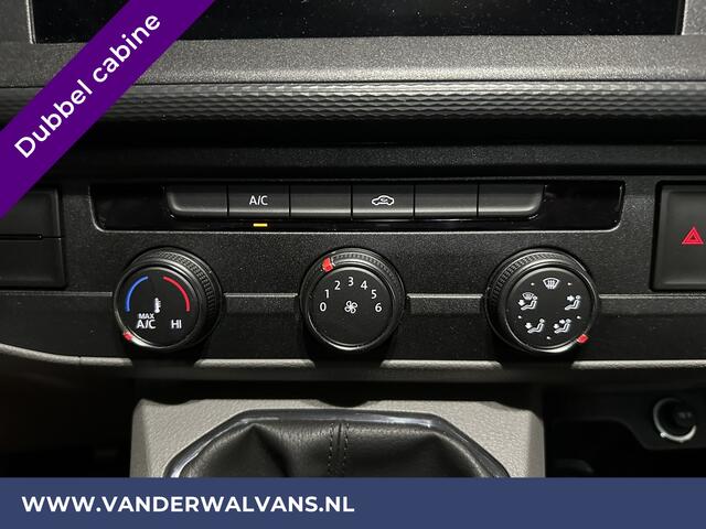 Volkswagen TRANSPORTER 2.0 TDI L2H1 Dubbele Cabine Euro6 Airco | 5-Zits | Navigatie | Trekhaak | Apple Carplay Android Auto, Cruisecontrol, Parkeersensoren