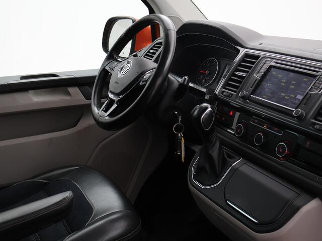 Volkswagen TRANSPORTER 2.0 TDI L2H1 4MOTION 204 PK DSG AUT. DUBBEL CAB. HIGHLINE + SCHUIFDAK | LED | ADAPTIVE CRUISE | 20 INCH | STOELVERW.