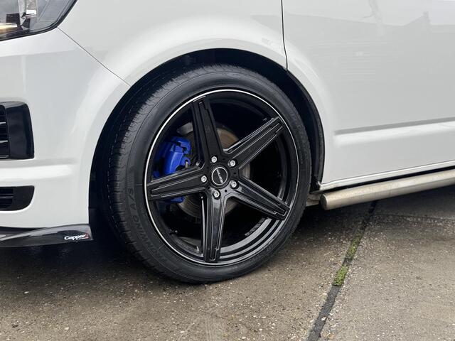 Volkswagen TRANSPORTER 2.0 TDI L2H1 Trendline DUBBEL CABINE / AIRCO / LEER / VERLAAGD / SPOILERS