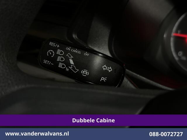 Volkswagen TRANSPORTER 2.0 TDI L2H1 Dubbele Cabine Euro6 Airco | 2200kg Trekhaak | Apple Carplay Cruiscontrol, Android Auto, 5-Zits, Parkeersensoren