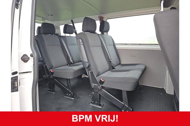 Volkswagen TRANSPORTER Kombi 2.0 TDI L2H1 Combi Personenbus BPM Vrij 9 persoons Airco Euro6 84 PK!