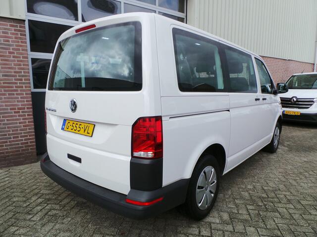 Volkswagen TRANSPORTER Kombi 2.0 TDI L1H1 Airco, 9 Personenbus 24,950ex btw. 2 stuks op voorraad!