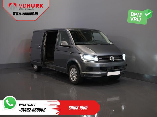 Volkswagen TRANSPORTER 2.0 TDI 150 pk DSG Aut. 4Motion L2 BPM VRIJ! 4x4/ 2x Schuifdeur/ LED/ Adapt. Cruise/ Alarm/ Stoelverw./ LMV/ Camera/ Airco