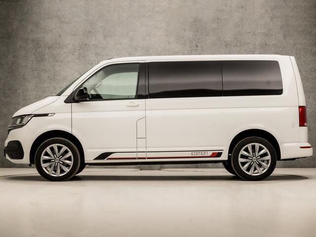 Volkswagen TRANSPORTER 2.0 TDI L1H1 28 Highline 150Pk Automaat (APPLE CARPLAY, GROOT NAVI, 3 ZITS, ADAPTIVE CRUISE, PARKEERSENSOREN, LM VELGEN, NIEUWE APK, NIEUWSTAAT)
