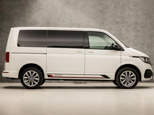 Volkswagen TRANSPORTER 2.0 TDI L1H1 28 Highline 150Pk Automaat (APPLE CARPLAY, GROOT NAVI, 3 ZITS, ADAPTIVE CRUISE, PARKEERSENSOREN, LM VELGEN, NIEUWE APK, NIEUWSTAAT)
