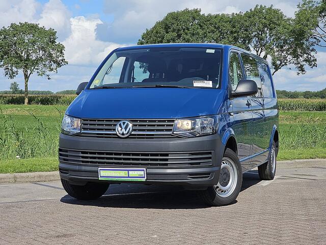 Volkswagen TRANSPORTER 2.0 TDI L2H1 DC NAP Airco Navi 102Pk Euro6!