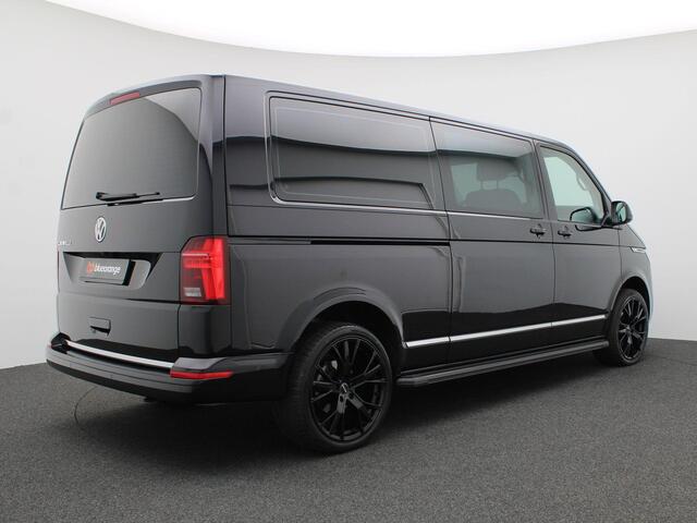 Volkswagen TRANSPORTER 2.0 TDI L2H1 Caravelle DC 204PK DSG Dubbele cabine, achteruitrijcamera, 2x elek. schuifdeur, leder, winterpakket, virtual cockpit, elek. stoel, 18'' lichtmetaal