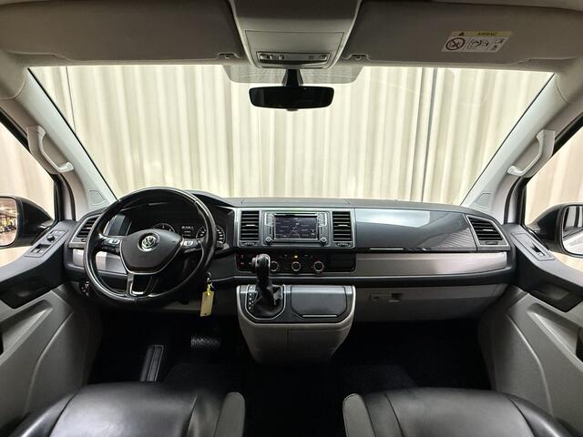 Volkswagen TRANSPORTER 2.0 TDI L2H1 DC Highline *LED* Leder / Adapt. Cruise / Carplay / Camera / Trekhaak / Navigatie / 19'' LMV / Org.NL!