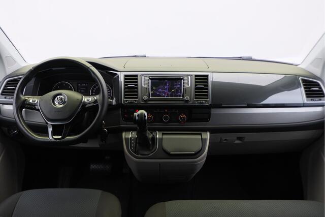 Volkswagen TRANSPORTER 2.0 TDI DSG L2H1 DC Highline 2x Schuifdeur, ACC, Apple Carplay, Bluetooth, LED, PDC, Trekhaak, 19''