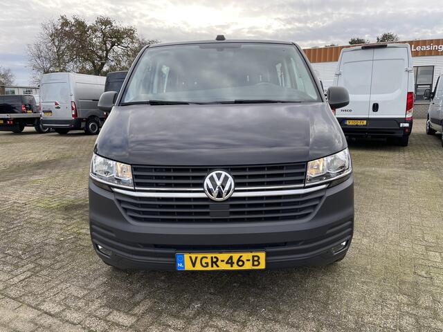 Volkswagen TRANSPORTER 2.0 TDI 150pk L2H1 30 DC 5 persoons Comfortline / vaste prijs rijklaar ¤ 27.950 ex btw / / lease vanaf ¤ / zwart metallic / nieuwe 20 inch velgen + banden / euro 6